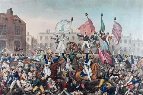 El Motín de Peterloo: Violencia represiva y la lucha por el sufragio en Manchester